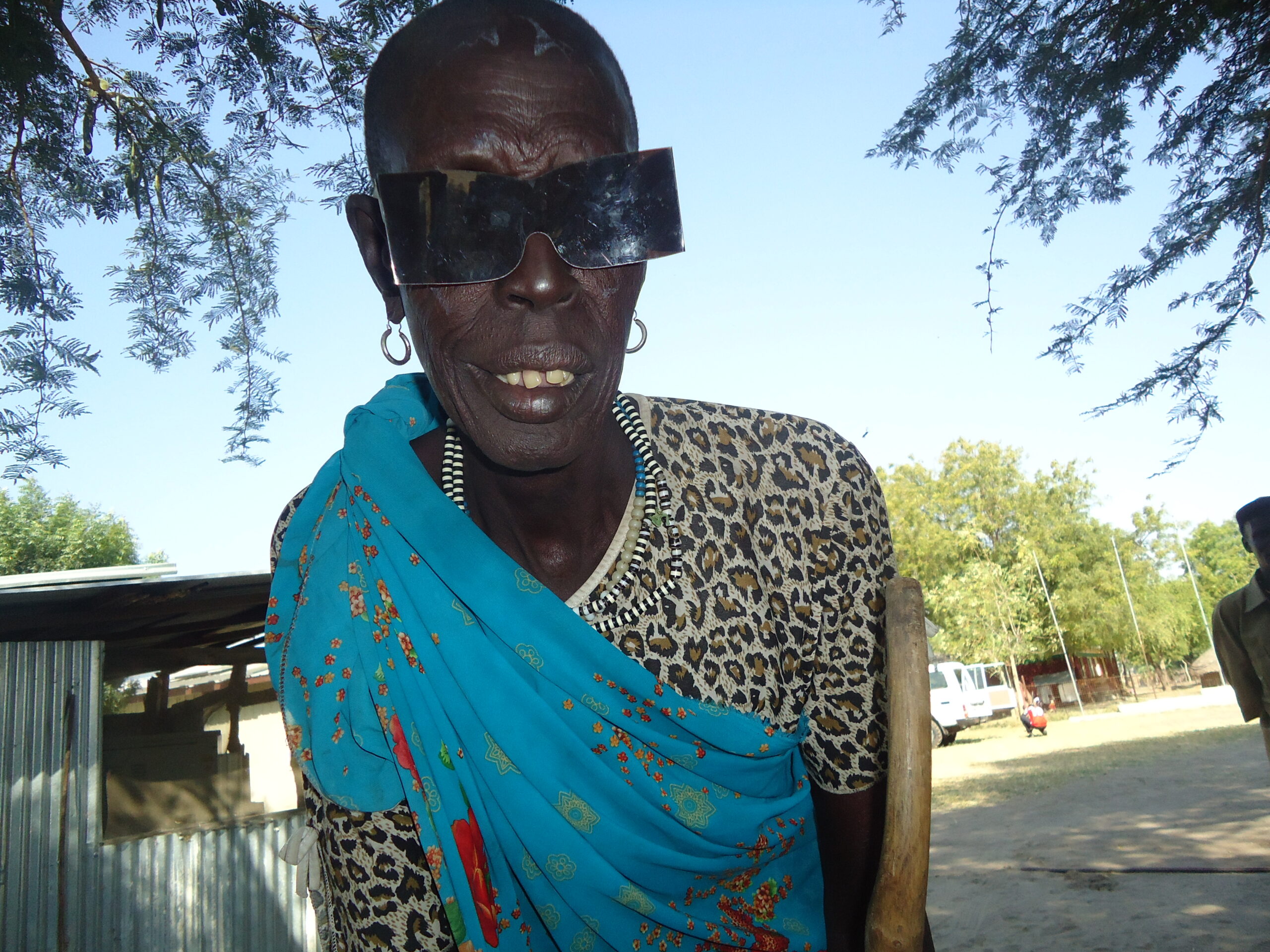 After having her eyesight restored at the Duk Lost boys clinic in Duk Payuel, Nyapuke Nyuon speaks with the Sudan Tribune, December 20, 2012 (ST)