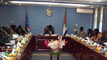 South Sudan government in a cabinet meeting (file/ST)