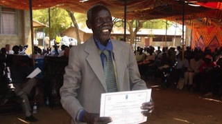 Commissioner of Wau County, Elia Kamilo Dimo (SSDDRC)