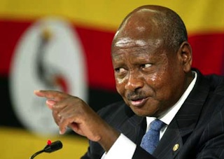 President of Uganda Yoweri K Museveni in 2005 (AP Photo/Martin Cleaver)