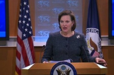 US State Department spokesperson Victoria Nuland (AFP)