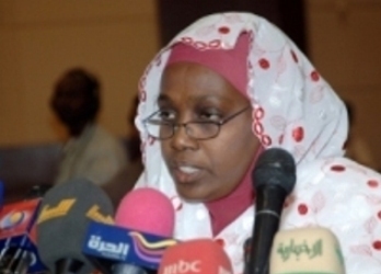 Sudan's deputy speaker, Samia Ahmed Mohamed (SUNA)