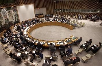 A United Nations Security Council session (UN)