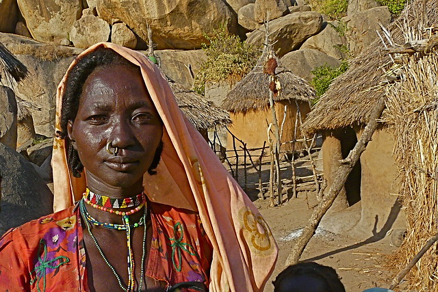 Nuba village - Kordofan - Sudan