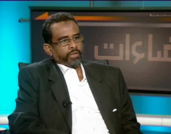 Head of the Islamic Wasat Party Yousif al-Koda (Al-Arabiya TV website)
