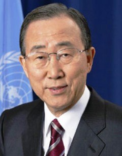 UN Secretary General Ban Ki-moon (UN)