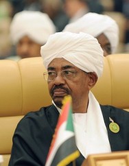 Sudanese president Omer al-Bashir attends the third Arab Economic, Social and Development Summit in Riyadh on 21 January 2013 (FAYEZ NURELDINE/AFP/Getty Images)