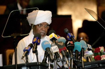 Sudanese parliamentary speaker Ahmed Ibrahim al-Tahir (ASHRAF SHAZLY/AFP/Getty Images)