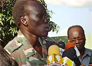 South Sudan rebel leader David Yau Yau (UN photo)