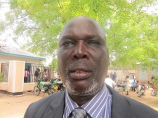 Judi Jonglei Bioris, who represents Gumuruk Payam, constituency 13 in Bor, Jonglei, South Sudan, April 3, 2013 (ST)