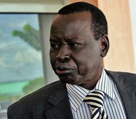 South Sudan deputy interior minister, Salva Mathok (hirondelle)