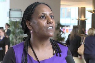 Eritrean activist and journalist Meron Estefanos