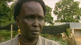 South Sudan’s presidential advisor Rebecca Nyandeng (BBC)
