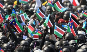 South Sudanese during the July 2011 independence celebrations (ST)