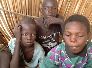 Street children at Bentiu’s Kalibalek market in Unity state, 21 June 2013 (ST)