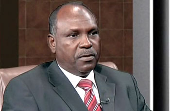 Member of Sudan delegation to talks with SPLM-N, Hussein Hamdi (Ashorooq TV)