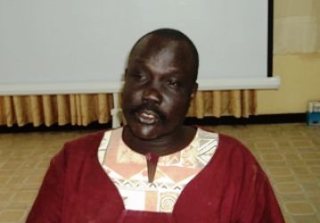 Nhial Bol Aken, The Citizen newspaper's editor-chief in Juba (ST)