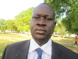 Bor town mayor, Nhial Majak Nhial (ST)