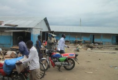 Shops and stores that have been forced to close by Bor municipality, Jonglei, South Sudan, June 13, 2013 (ST)