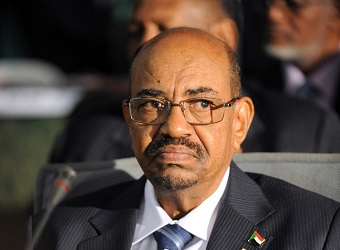 Sudanese President Omer Hassan al-Bashir attends on July 15, 2013 the opening session of the African Union Summit on health focusing on HIV/AIDS, TB and malaria in Abuja (PIUS UTOMI EKPEI/AFP/Getty Images)