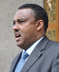 Ethiopia deputy prime minister, Demeke Mekonnen.