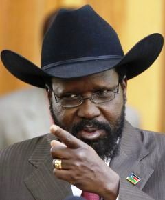 South Sudan president Salva Kiir (Reuters)