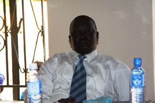 LakeS state SPLM acting secretary Mabor Ater (ST)
