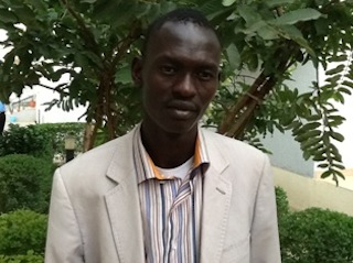Peter Mapuor Makur Malith, the suspended program manager of Radio Good News  in Rumbek (ST)