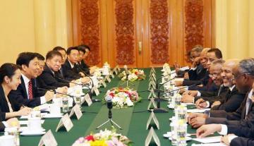 Meeting between Sudan's ruling NCP and China's CCP in Beijing June 29, 2013 (Chinese foreign ministry)