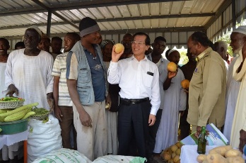 Japanese ambassador in Khartoum Ryoichi Horie (Embassy Photo)