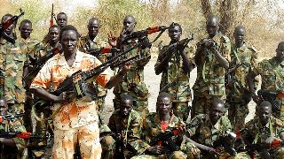 South Sudan former rebels. (File Getty Image)