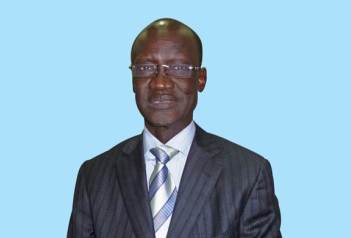 The newly appointed South Sudan’s minister of justice, Telar Ring Deng (Photo Moses Lomayat)