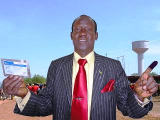South Sudan's new vice president James Wani Igga (Photo: Larco Lomayat)