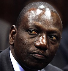 William Ruto, Vice President of Kenya