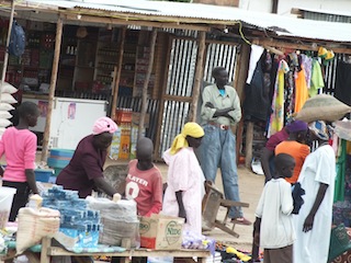 Bor market in South Sudan's Jonglei state (ST)