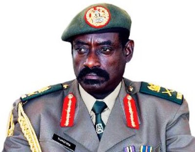 Exiled Ugandan General David Sejusa (New Vision photo)