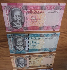 South Sudan Pounds (ST)