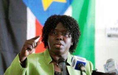Anne Itto, the deputy chairperson of the SPLM party (ST/File)