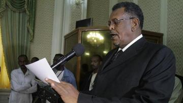 Sudanese First Vice President Bakri Hassan Saleh (AFP Photo/Ashraf Shazly)