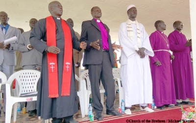 South Sudan's religious leaders pray for a peace ahead of a referendum in 2011 (Photo: Michael Wagner/File)