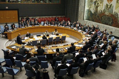 A UN Security Council meeting (Photo: UN/Paulo Filgueiras)