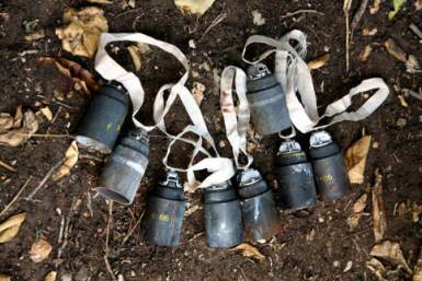 Cluster bombs scatter over a large area and can kill or maim unsuspecting civilians long after the conflict has ended
