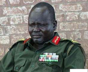 Gen. Gathoth Gatkuoth, the commander of rebel forces in Upper Nile state (File ST)