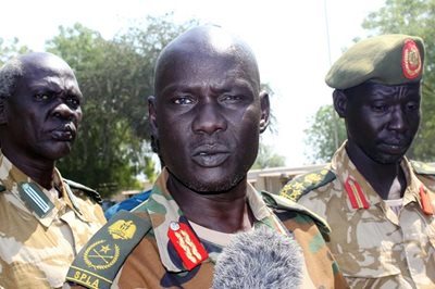 Lieutenant General Malual Ayom Madol of Sudan’s People’s Liberation Army (Getty Images).
