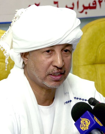 Former Gezira state governor Al-Zubair Bashir Taha (SUNA)