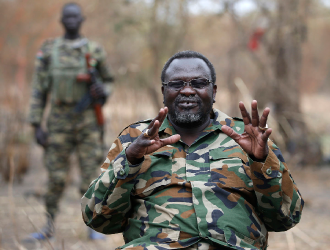 Rebel leader Dr Riak Machar 1953-2014