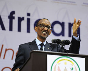 President Paul Kagame has called for Africans to advance African solutions (photo credit: Village Urugwiro)