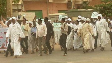 National Umma Party (NUP) demonstration in Omdurman May 24, 2014 (NUP handout)