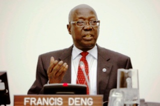 UN permanent representative for South Sudan Francis Deng (UN)