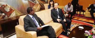 South Sudan vice-president James Wani Igga during his visit to China June 28, 2014 (Larco Lomayat)